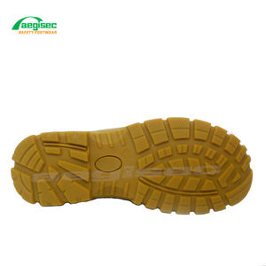<span class=keywords><strong>Zapatos</strong></span> de Seguridad AEGISEC con Puntera de Acero Anti-aplastamiento, Cuero Nubuck Genuino, Antideslizantes, Estilo Americano, Sin Cordones - Product Image 3
