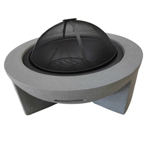 <span class=keywords><strong>Table</strong></span> <span class=keywords><strong>de</strong></span> foyer <span class=keywords><strong>de</strong></span> jardin en acier Yoho, foyer en béton, poêle à éthanol sans fumée, facile à utiliser, décoration <span class=keywords><strong>de</strong></span> jardin, utilisation en extérieur, camping - Product Image 3