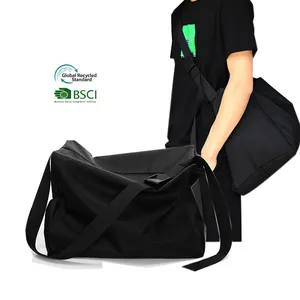 Özel spor çantaları unisex su geçirmez dayanıklı açık spor salonu erkekler için askılı çanta carry-on bagaj spor çantası su geçirmez