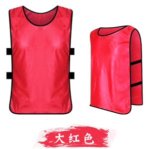 Premium lichtgewicht aanpasbare ademende sportmesh voetbal trainingsvesten/bibs voor unisex volwassenen - 100% polyester digitaal - Product Image 3