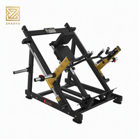 Machine à extensions et flexions assises ZY à charge libre, double fonction, pour entraînement des quadriceps et des ischio-jambiers, idéale pour les salles de sport commerciales