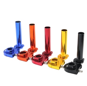 Di alluminio Del Motociclo del <span class=keywords><strong>Gas</strong></span> Torsione della Valvola A Farfalla Grip Handle Bar Grip Throttle <span class=keywords><strong>Manopola</strong></span> per KT CRF KLX Moto Dirt Bike Manubrio - Product Image 2
