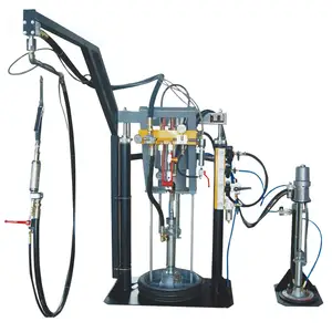 Geïsoleerde Glasverwerkingsmachine Met Twee Componenten Afdichtingsextruder Voor Raam-En Deurfabricage