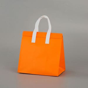 Non Woven Disposable Single Cup Thermal Insulated Cooler Bag with Logo for Takeaway - Product Image 5