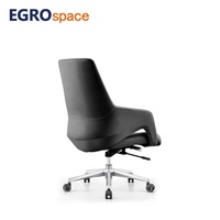 EGROspace Office Executive Mobilier en cuir Chaise de patron moderne ergonomique et pivotante pour le client