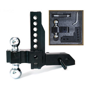 Usine Odm Oem <span class=keywords><strong>Crochet</strong></span> de remorquage de haute qualité Boule de remorquage en acier inoxydable réglable de 2 pouces Support de boule d'<span class=keywords><strong>attelage</strong></span> de remorque pour le remorquage - Product Image 1