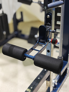 Sáng Màu Điện Giá Chức Năng Huấn Luyện Viên Combo Giá Powerlifting Smith Máy Với Crossover, Trọng Lượng Stack Cho PEC Fly - Product Image 4