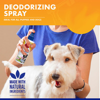 Meilleur éliminateur d'odeurs pour animaux de compagnie, Spray désodorisant frais pour chiens pour une forte odeur