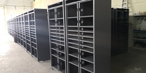 Serrure électronique intelligente Casier de livraison de colis en acier/métal pour l'université/immeubles de bureaux et les communautés de résidence - Product Image 6
