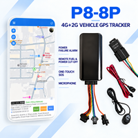Traceur GPS P8-8P pour voiture et fourgonnette 4G GLONASS/GPRS avec détection ACC, surveillance vocale, géolocalisation, étanche, garantie 1 an
