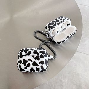 Moda callejera de lujo de silicona con patrón de vaca, <span class=keywords><strong>funda</strong></span> para auriculares, <span class=keywords><strong>funda</strong></span> para auriculares a prueba de golpes para <span class=keywords><strong>AirPods</strong></span> 4 3 <span class=keywords><strong>Pro</strong></span> - Product Image 4