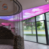 Plafond tendu effet ciel étoilé, haute brillance, anti-fumée, pour café - Nouveautés en gros