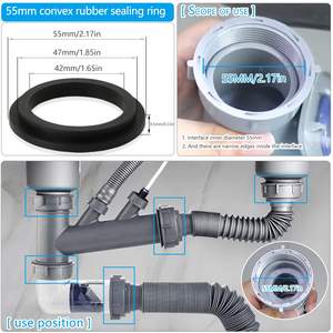 ชุดโอริงยาง EPDM มาตรฐาน DKK AS568 จำนวน 6 ชิ้น ทนน้ำมัน ทนความร้อนสูง ทนทาน ได้รับการรับรองมาตรฐาน ISO9001 สำหรับซีลกระบอกสูบ - Product Image 2