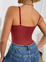 Eleganter Übergrößen-Bodysuit aus weißer, transparenter Spitze, atmungsaktiv, umweltfreundlich, Push-Up, mit Bügel, Korsett-Stil, für Hochzeiten, Partys und als Shapewear für die Nacht