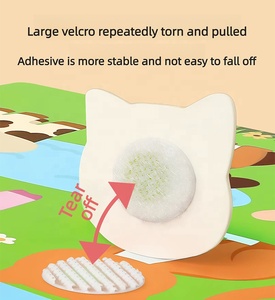 Libro de Actividades Silenciosas <span class=keywords><strong>para</strong></span> Niños Preescolares, de Cartón, Montessori, Alfabeto, Educación en Casa, Aprendizaje Temprano, con Pegatinas Reutilizables - Product Image 4