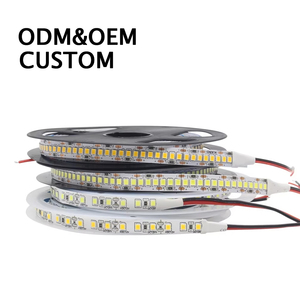 Chiếu Sáng Thông Minh 120 Đèn LED/M 2700K-3000K Một Màu Smd 2835 12V Trắng Ấm Địa Chỉ LED Đèn Nền Dải 24V Chuyển Đổi Điều Khiển - Product Image 1