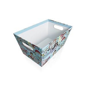 Atacado Personalizado Holiday Party Piquenique Outing Grande Papelão Hamper Gift Basket Mercado Bandejas - Product Image 4