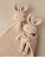 Personnaliser un doudou en coton 100% tricoté, doux et apaisant pour bébé, cadeau pour nouveau-né