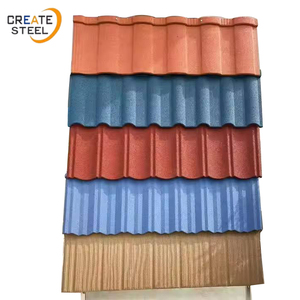 Giá thấp hơn 0.25mm đầy màu sắc tổng hợp lợp ngói màu đá tráng kim loại mái ngói - Product Image 1