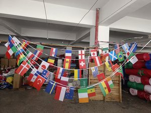 Pequeños Banderines con la Bandera de Escocia para la Inauguración, Eventos Deportivos Nacionales, Decoración de Fiestas y Festivales - Product Image 4