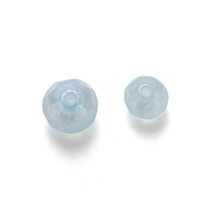 8mm 10mm Acryl farbene glänzende Meerjungfrau Perlen Vielseitige lose Perle Kinder perle für DIY hand gefertigte Armband Halskette