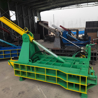 Presse à briquettes horizontale hydraulique pour ferraille, métaux et déchets plastiques