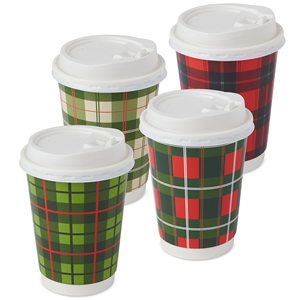 Gobelet en papier écologique imprimable 6oz blanc/noir pour café, gobelet ondulé double paroi avec couvercle pour boissons chaudes - Product Image 3