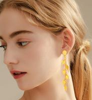 Clous d'oreilles ronds en acier inoxydable, tiges plates circulaires avec boucle, attaches pour boucles d'oreilles, accessoires pour la fabrication de bijoux DIY