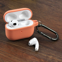 Coque en silicone liquide pour écouteurs Airpods 4 3 2, étui de protection avec crochet et emballage mignon pour Airpod Pro 2, prix d'usine