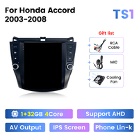 Mekede TS série gps voiture système android pour Honda Accord 2003-2008 Car-Play Auto lecteur audio de voiture sans fil