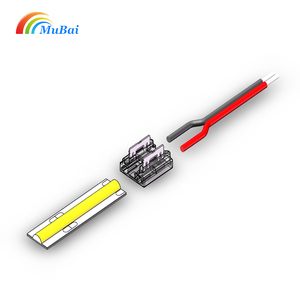 4 in <span class=keywords><strong>1</strong></span> 와이어 커넥터 led 스트립 rgb 커넥터 8mm 10mm <span class=keywords><strong>2</strong></span> 핀 pcb 와이어와 IP20 용 보드 커넥터 단색 SMD COB 스트립
