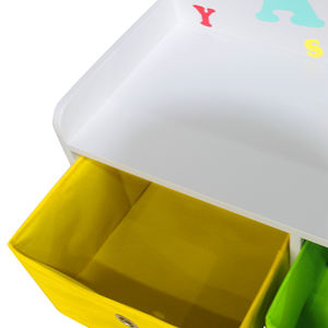 Caisse de rangement de jouets <span class=keywords><strong>en</strong></span> plastique pour enfants, boîte de rangement avec dossier de siège <span class=keywords><strong>en</strong></span> bois, pour les organisateurs de boîtes d'étude, personnalisée <span class=keywords><strong>en</strong></span> usine - Product Image 5