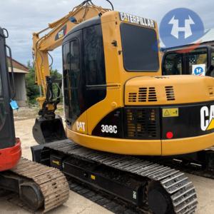 사용된 308c 굴삭기 2022 8000KG 작동 중량 0.32m 버킷 용량 64KW 제공된 보고서에 포함된 전원 부착물 - Product Image 1