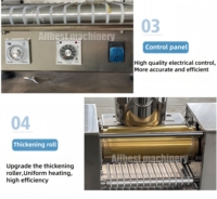 Machine professionnelle automatique pour la fabrication de crêpes, de gâteaux et de snacks pour restaurants et usines de production