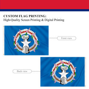 Флаг Норthern Марияны (CNMI) 3x5 футов, национальный, из полиэстера 100D, для наружного использования, с люверсами, флаги островов Тихого океана, на заказ - Product Image 3