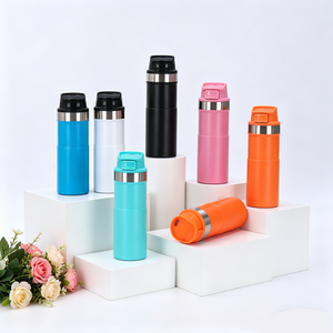 <span class=keywords><strong>Bouteille</strong></span> d'eau portable isotherme classique en acier inoxydable à double paroi avec gâchette, flasque à vide <span class=keywords><strong>thermos</strong></span> de voyage - Product Image 1