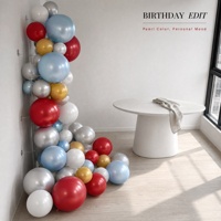 Ballon en latex rond de 12 pouces pour décoration de fête, mariage, Noël, anniversaire, ballon à l'hélium, perle métallique dorée, argentée, blanche