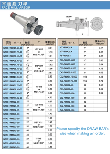 HN.NC NT40/50-FMB22/27/32/40/60 Heavy-Duty Milling <b>Machine</b> Arbors & Face Mill Holders Horizontal Milling 1 Year Warranty <b>Tool</b> - Product Image 2