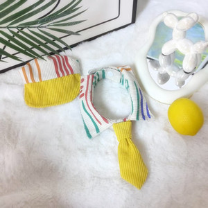 Pet Tie Baseball <b>Cap</b> Dog <b>Flat</b> <b>Cap</b> Cat Hat Small To Medium Dogs Breathable <b>Summer</b> Leisure Style - Product Image 2