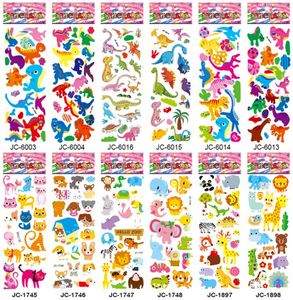 สติกเกอร์นูน 3 มิติ ลายการ์ตูนสัตว์ ดาว ปลา ไดโนเสาร์ แพ็คหลากหลายแบบ 40 แผ่น สำหรับเด็กเล็ก - Product Image 5