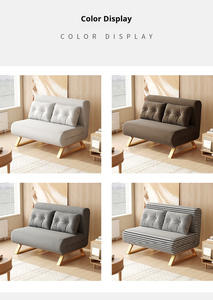 Sofá Cama Convertible Plegable Económico, Silla de Piso, Sofá Cama Tipo <span class=keywords><strong>Chaise</strong></span> <span class=keywords><strong>Longue</strong></span> con Estructura de Acero, Sofá Cama para Cine en Casa para Villa - Product Image 6