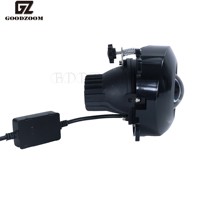 GOODZOOM Objectif de projecteur Bi Led 3 pouces 3.0 Feux de brouillard Feux de croisement Feux de brouillard Bi-led Car Lens Lamps Foglamp Biled for Ra V4