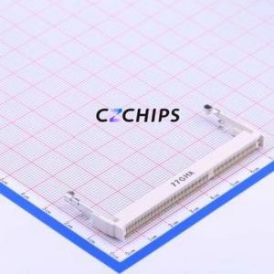 AS0A621-H2R6-7H Memory Module Connector (DDR) SMD,P=0.6mm,Horizontal Mount Connector - Product Image 1