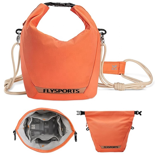 Custom Logo Travel Waterproof Camera Crossbody Bag for Outdoor Usage-Digital Gear Men Women Everyday Daily Carry Sling Chest Bag