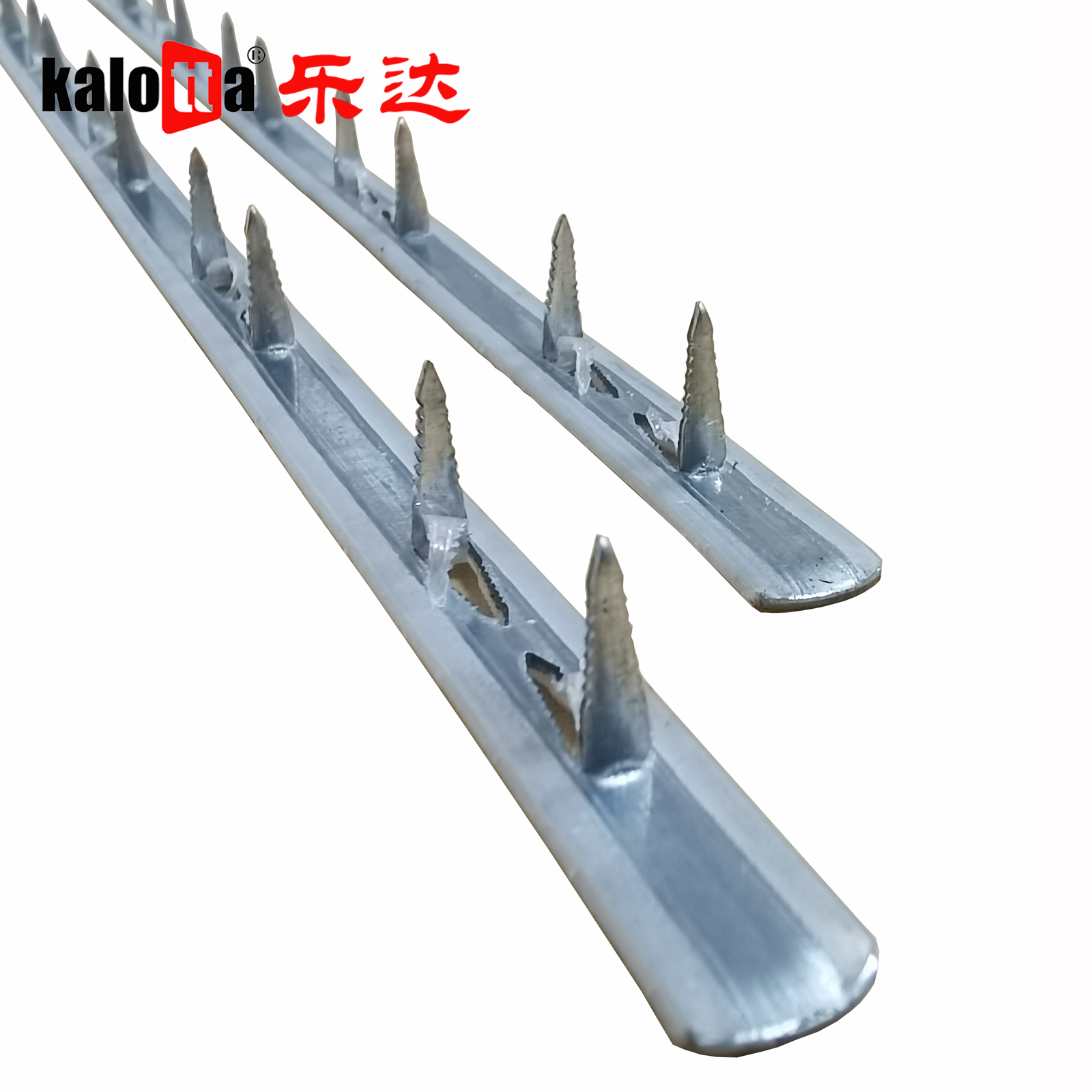 Formed Central Prongs Straight Steel Back Tacking Strip for Furniture Hardware