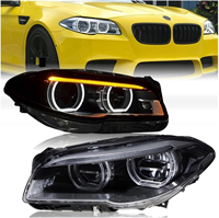 Conjunto de Faros LED para BMW Serie 5 (F10/F18) 2011-2017, Repuesto de Faros Delanteros, Suministro de Fábrica, Piezas de Automóvil -- Un Par