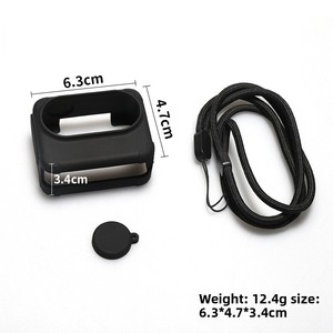 Pack d'accessoires <span class=keywords><strong>Insta</strong></span> <span class=keywords><strong>360</strong></span> <span class=keywords><strong>GO3</strong></span> avec étui en silicone antichoc et protection d'objectif pour caméra d'action - Product Image 6