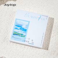 Joytop Blocs-notes adhésifs écologiques en PET et papier, motifs de dessins animés, fournitures scolaires, vente en gros, essentiels pour le journaling, blocs-mémo esthétiques, cadeau, OEM