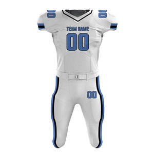 Nuevo Diseño, Uniforme de Fútbol Americano Transpirable con Estampado, Jersey de Fútbol de Manga Corta OEM, Precio Bajo, Entrenamiento Deportivo, Alta Calidad - Product Image 1