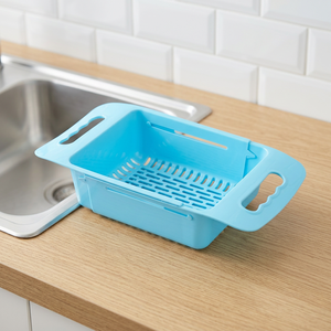 CATEEM Bella Kitchen Passoire en plastique réglable écologique à mailles fines, compatible lave-vaisselle, pour égoutter les aliments, modèle MRD437 - Product Image 3